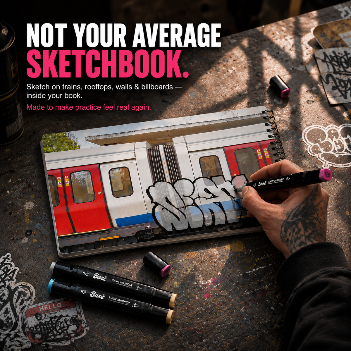 Bare™ Graffiti Full Gift Set