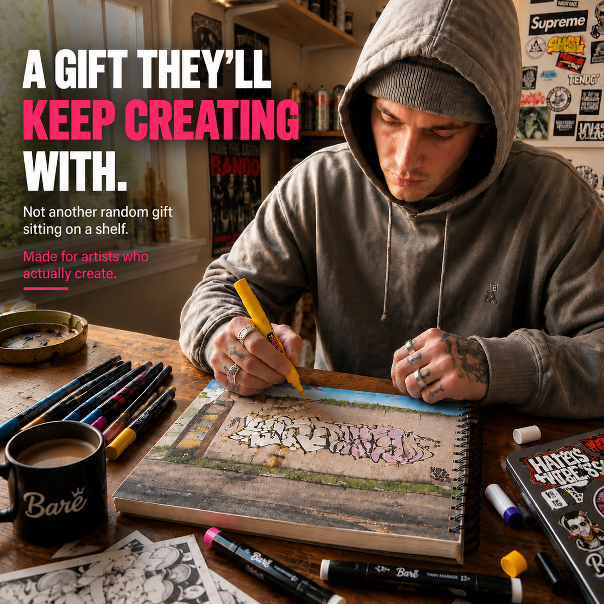 Bare™ Graffiti Full Gift Set