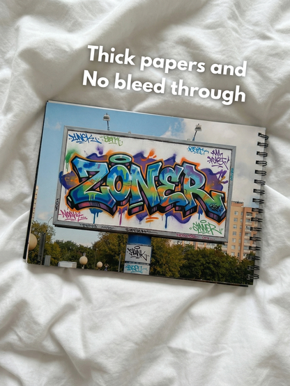 Bare™ Graffiti Book A4