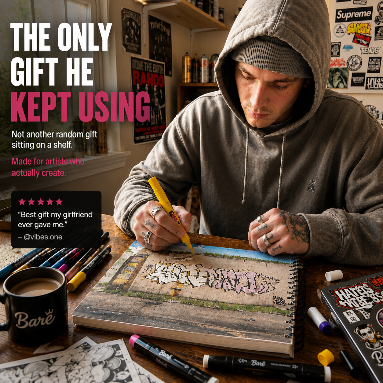 Bare™ Graffiti Full Gift Set