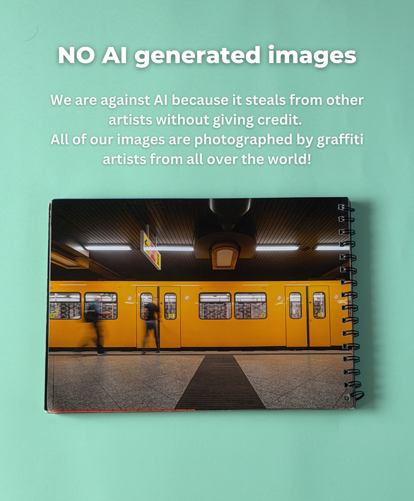 Bare™ Graffiti Book A4