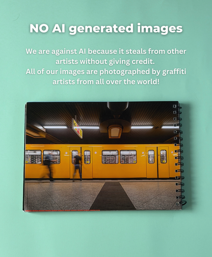 Bare™ Graffiti Book A4